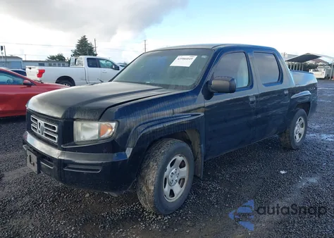 2008 Honda Ridgeline Rt from USA, damaged, VIN 2HJYK16208H520455